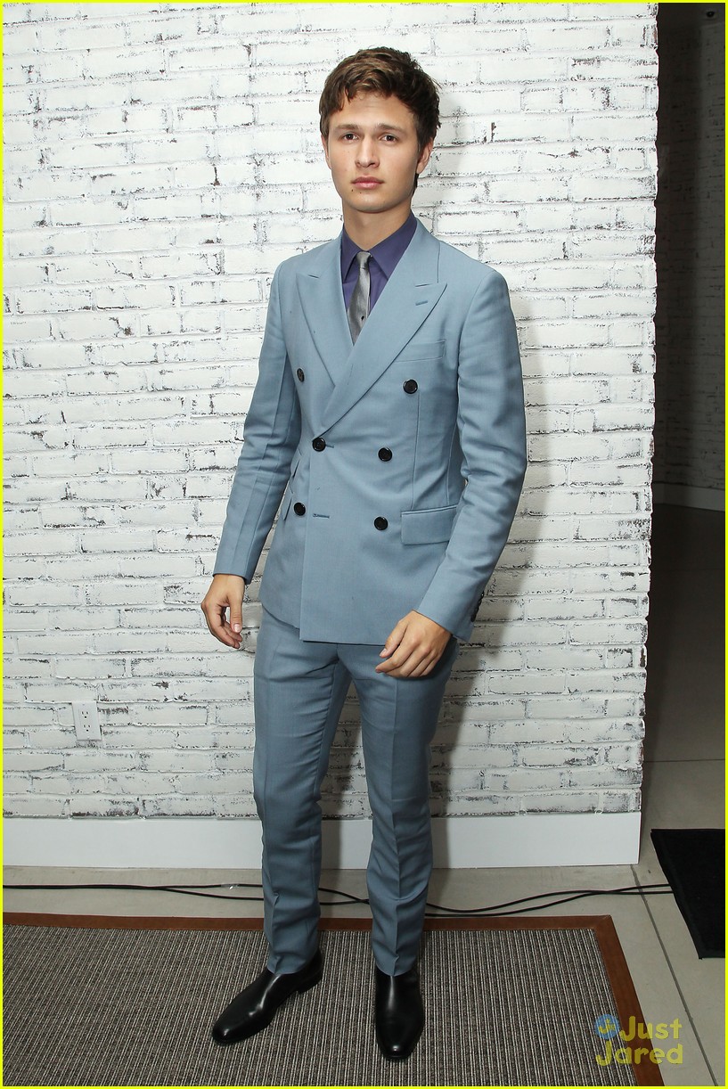 Ansel Elgort Couples Up With Girlfriend Violetta Komyshan For 'Baby Driver' NYC Screening