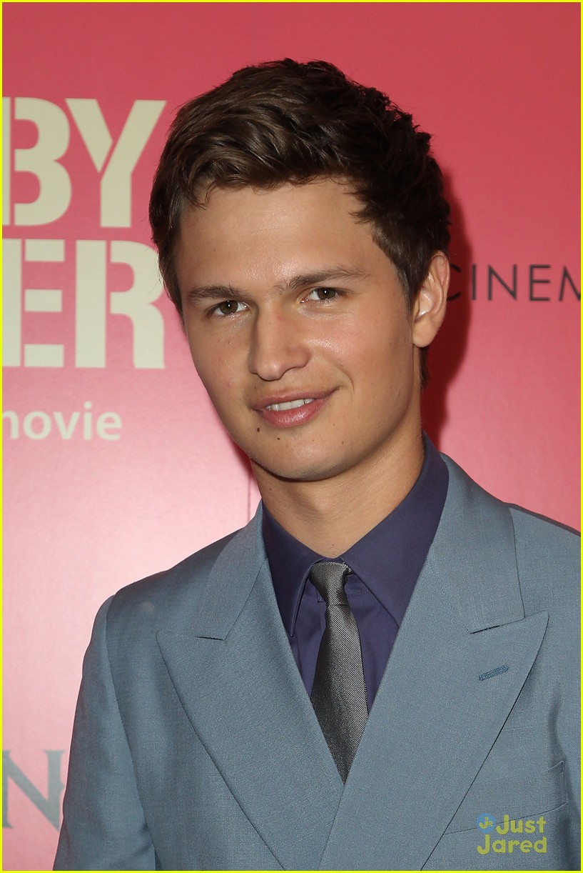 Ansel Elgort Couples Up With Girlfriend Violetta Komyshan For 'Baby Driver' NYC Screening