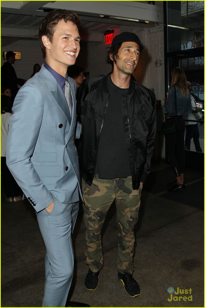 Ansel Elgort Couples Up With Girlfriend Violetta Komyshan For 'Baby Driver' NYC Screening