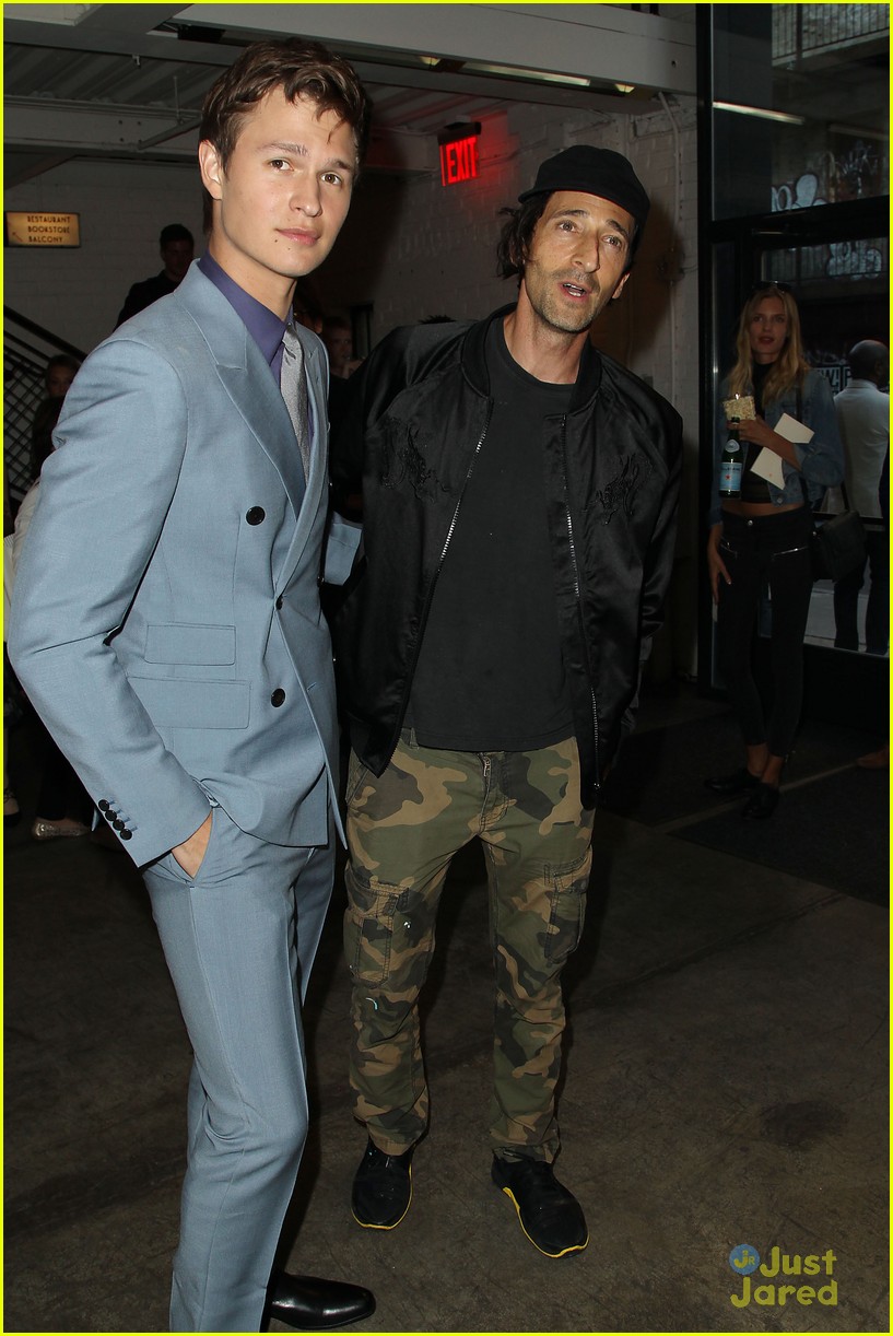 Ansel Elgort Couples Up With Girlfriend Violetta Komyshan For 'Baby Driver' NYC Screening