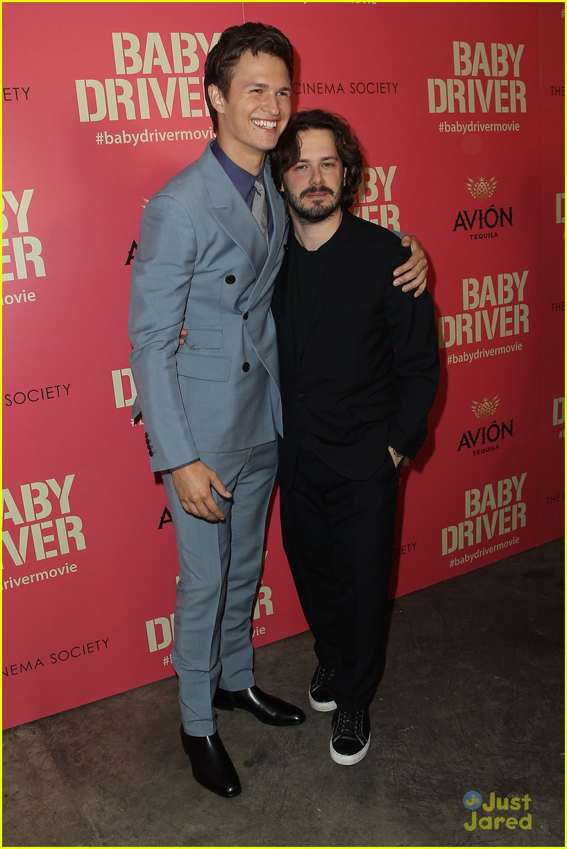 Ansel Elgort Couples Up With Girlfriend Violetta Komyshan For 'Baby Driver' NYC Screening