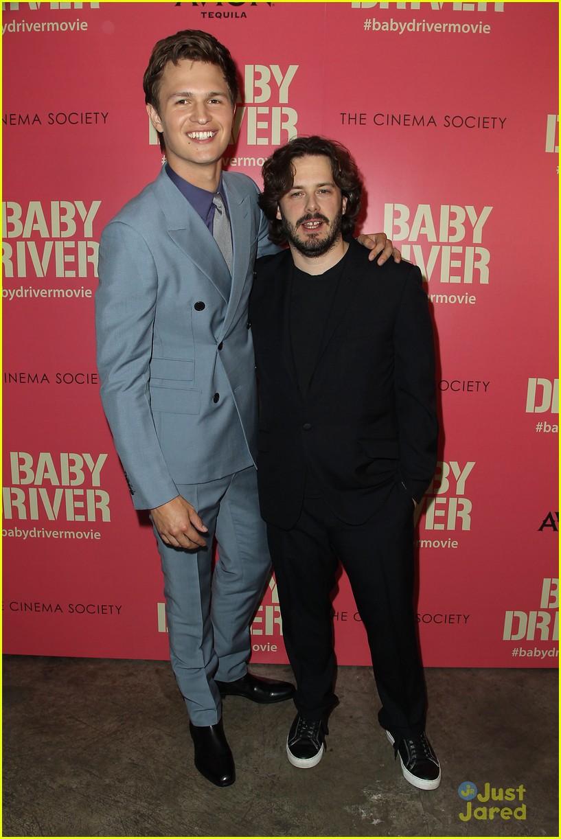 Ansel Elgort Couples Up With Girlfriend Violetta Komyshan For 'Baby Driver' NYC Screening
