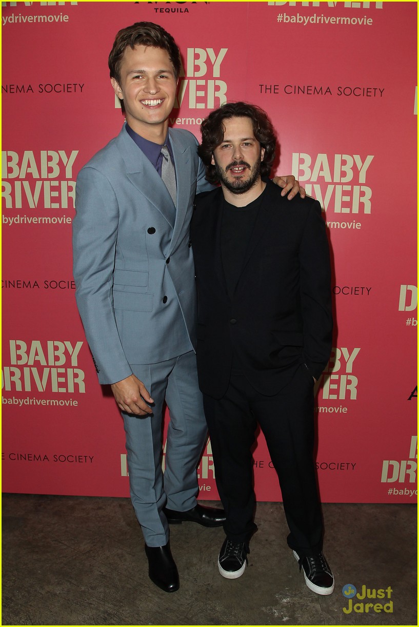 Ansel Elgort Couples Up With Girlfriend Violetta Komyshan For 'Baby Driver' NYC Screening