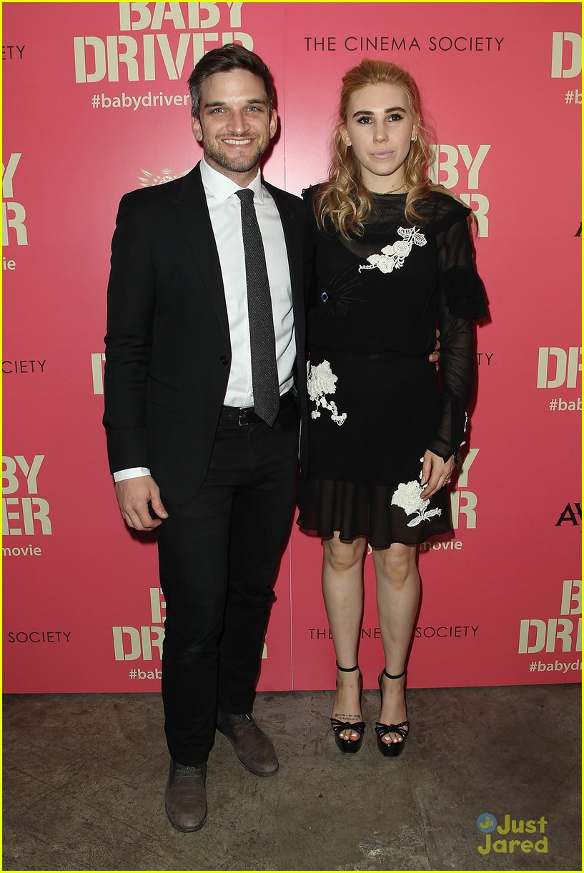 Ansel Elgort Couples Up With Girlfriend Violetta Komyshan For 'Baby Driver' NYC Screening