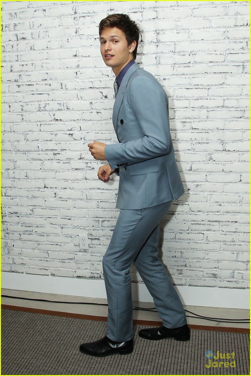 Ansel Elgort Couples Up With Girlfriend Violetta Komyshan For 'Baby Driver' NYC Screening