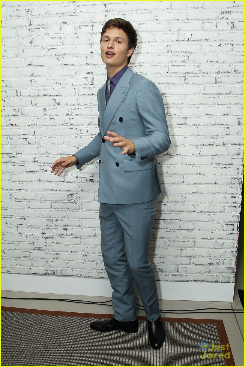 Ansel Elgort Couples Up With Girlfriend Violetta Komyshan For 'Baby Driver' NYC Screening