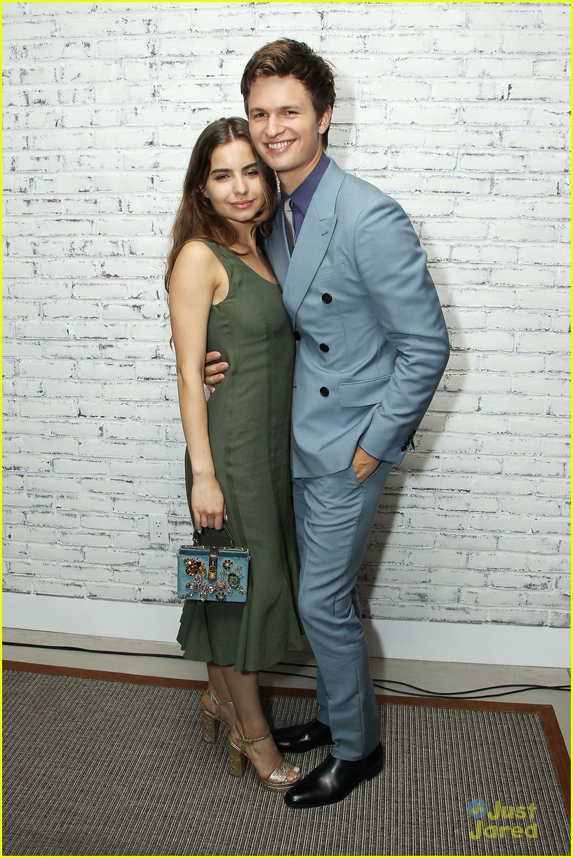 Ansel Elgort Couples Up With Girlfriend Violetta Komyshan For 'Baby Driver' NYC Screening