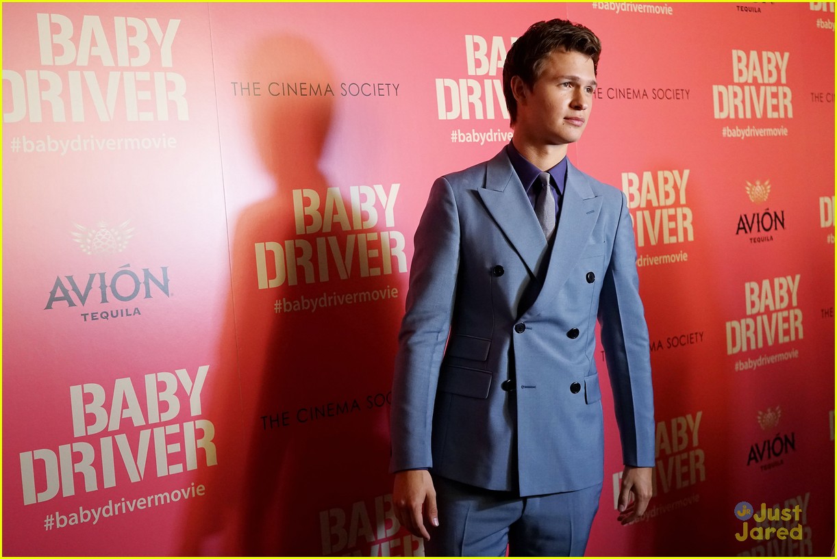 Ansel Elgort Couples Up With Girlfriend Violetta Komyshan For 'Baby Driver' NYC Screening