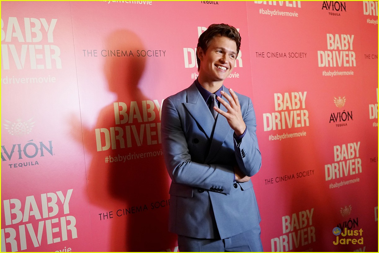 Ansel Elgort Couples Up With Girlfriend Violetta Komyshan For 'Baby Driver' NYC Screening