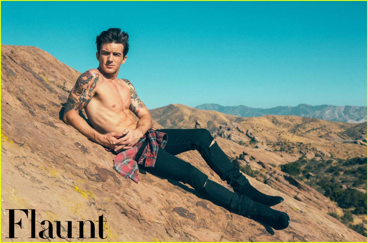 Drake Bell Looks So Hot for Shirtless 'Flaunt' Shoot!