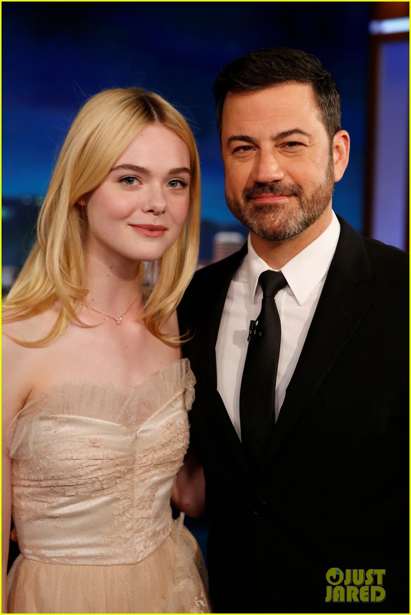 Elle Fanning Didn't Go to College Because of Jimmy Kimmel!