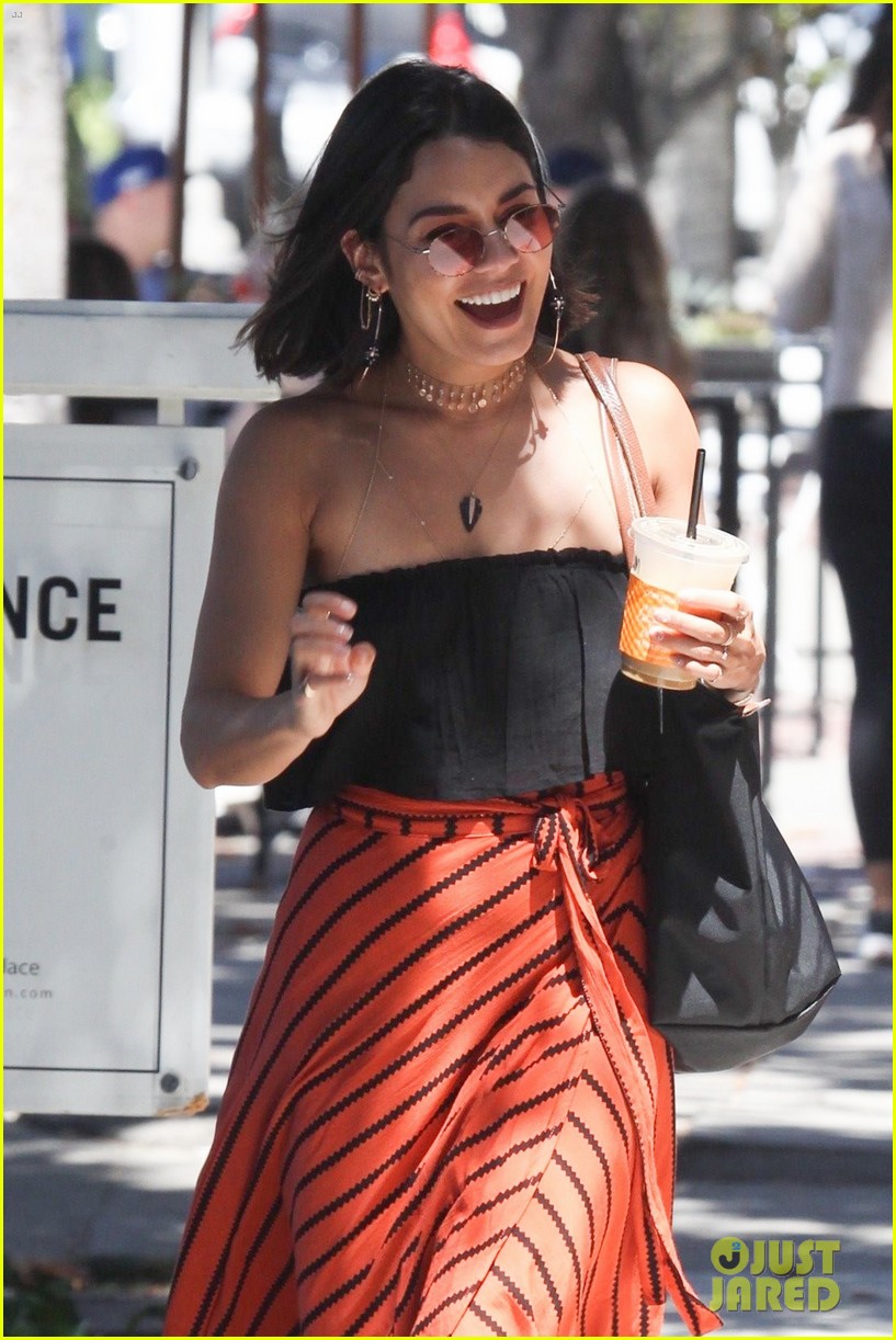 Vanessa Hudgens Sneaks Some Halloween Into Her Summer Style