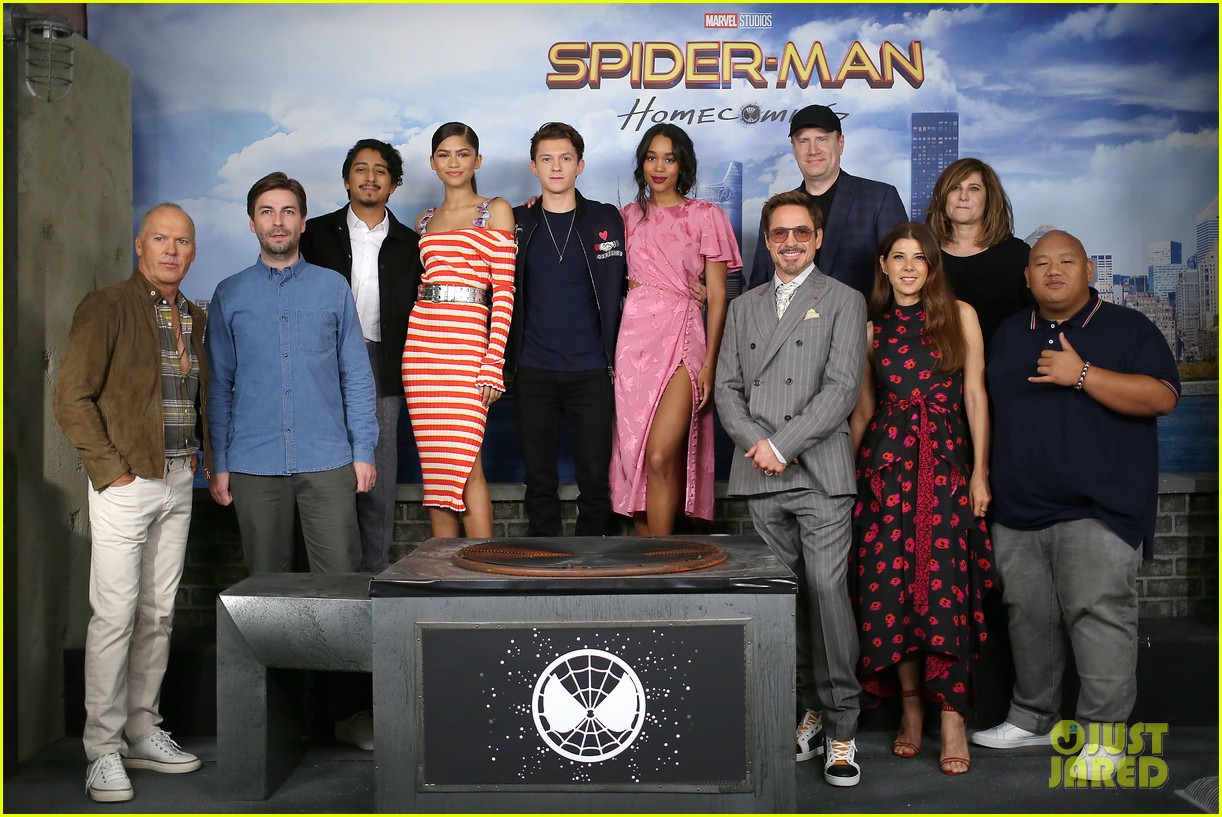 Zendaya and Laura Harrier Stun at 'Spider-Man: Homecoming's NYC Photocall