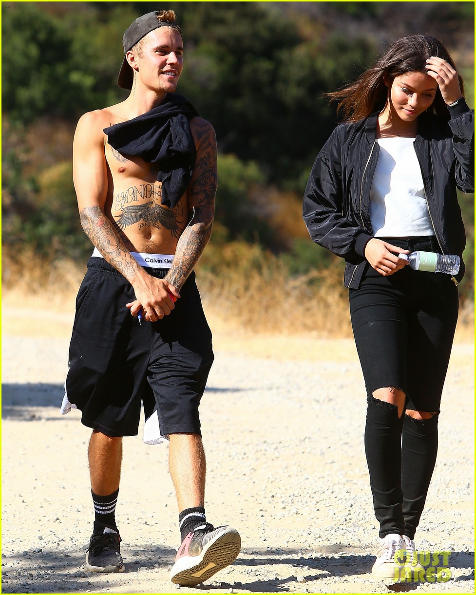 Justin Bieber Looks Hot on His Hike with a Friend!