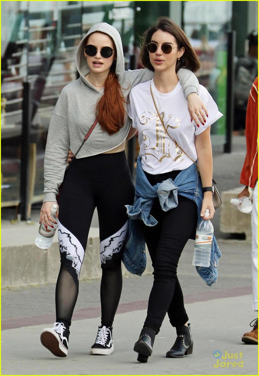 Madelaine Petsch & Adelaide Kane Go Bike Riding Together in Vancouver!