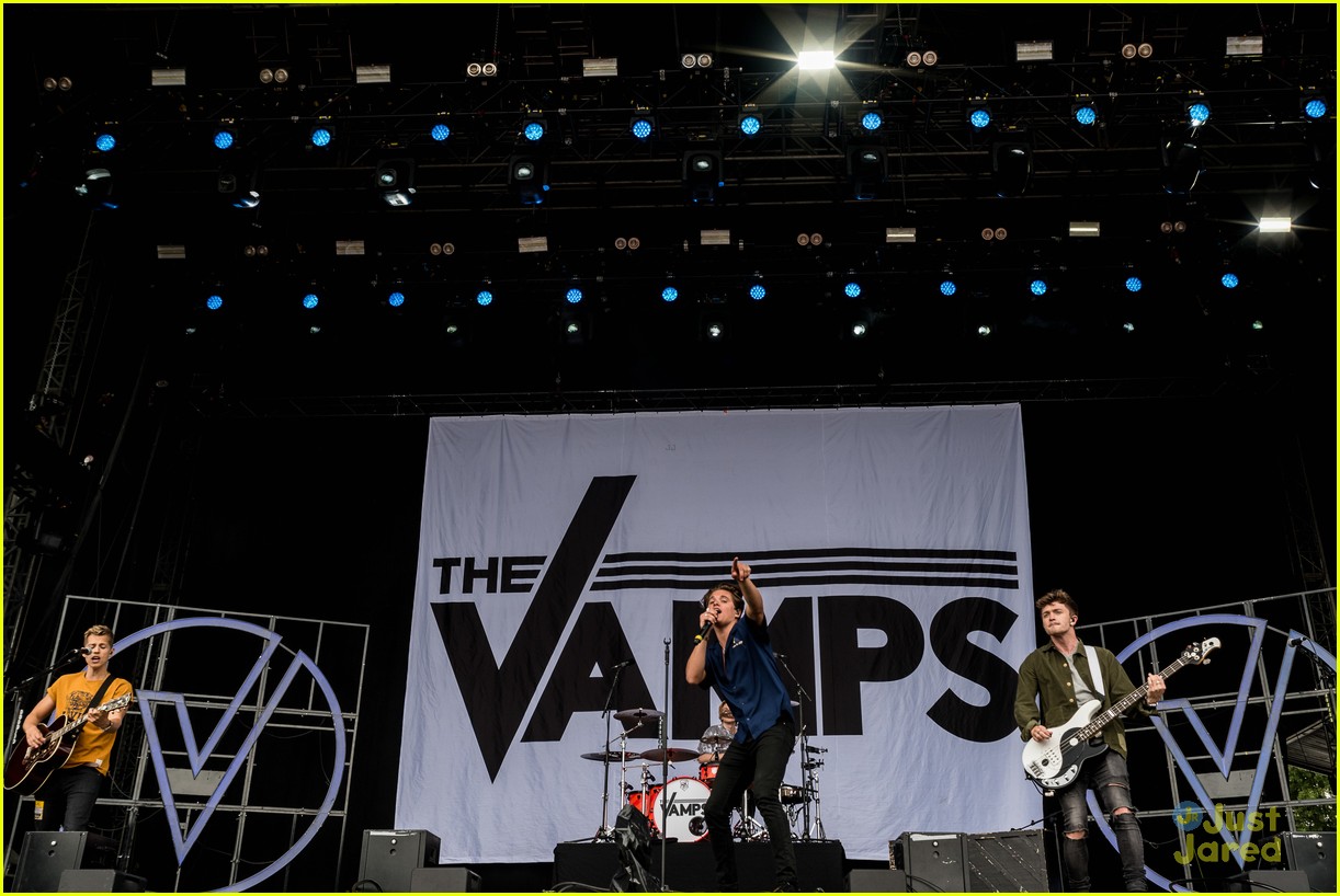 The Vamps' Brad Simpson Remembers His Very First Time at V Festival