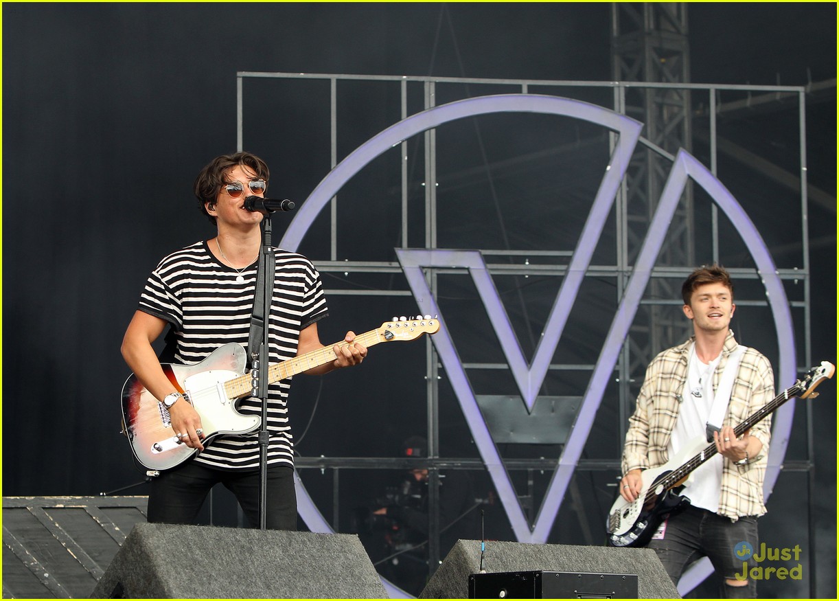 The Vamps' Brad Simpson Remembers His Very First Time at V Festival