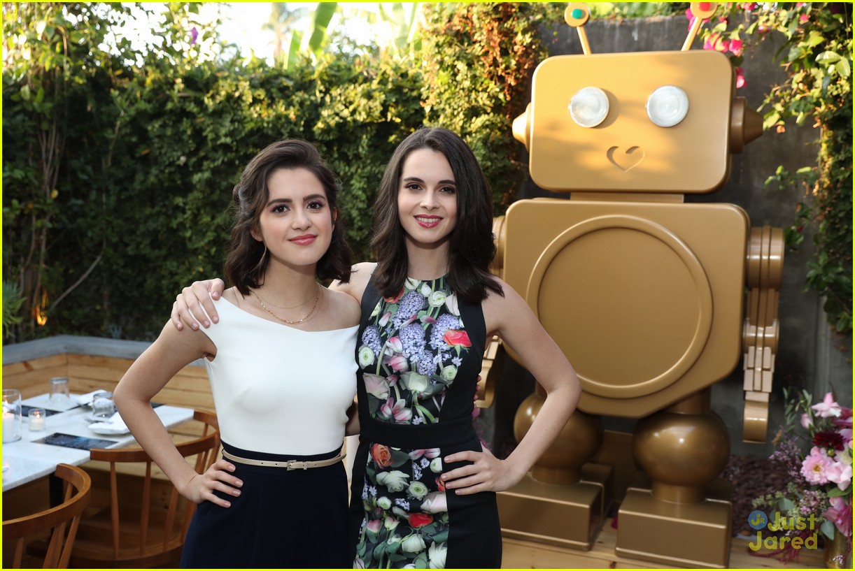 Laura Marano Is Classically Chic at Ted Baker's Collection Dinner with Sister Vanessa & Greer Grammer