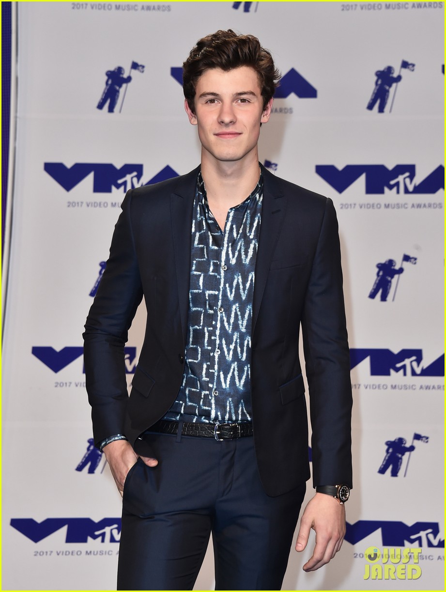 Shawn Mendes Looks So Handsome on MTV VMAs 2017 Red Carpet!