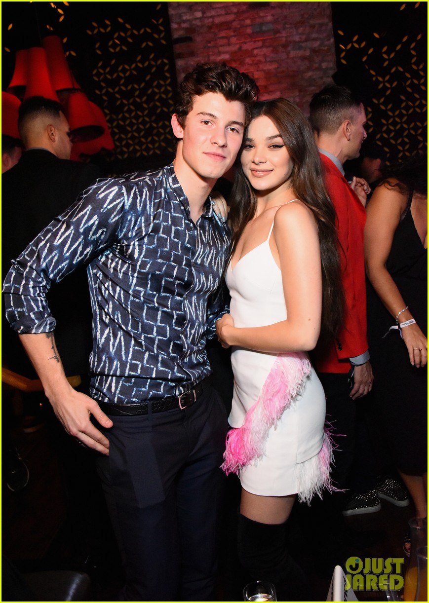 Shawn Mendes & Hailee Steinfeld Buddy Up at Republic Records MTV VMAs 2017 After Party!