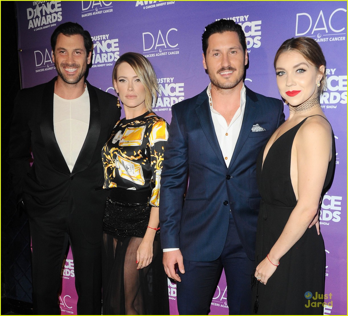 Val Chmerkovskiy & Jenna Johnson Have a Date Night Out at Industry Dance Awards 2017