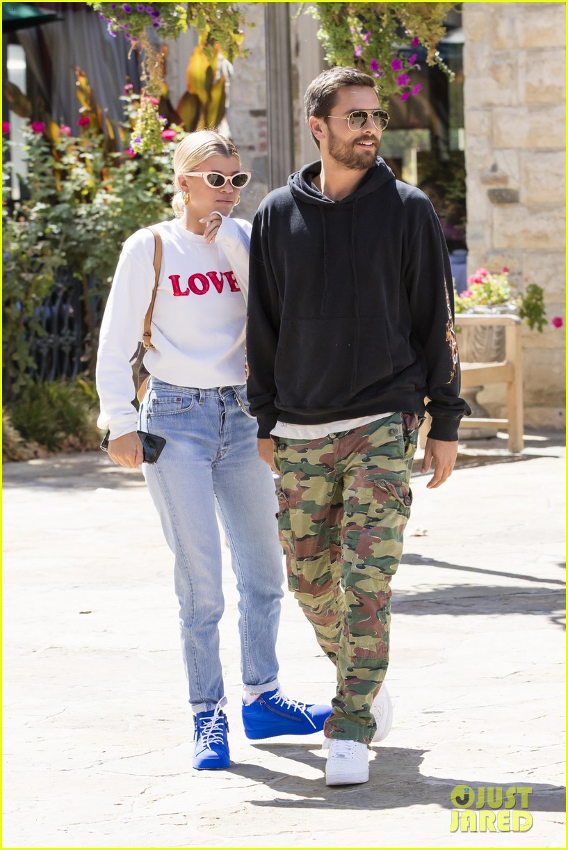 Sofia Richie & Scott Disick Team Up for Beverly Hills Shopping Trip