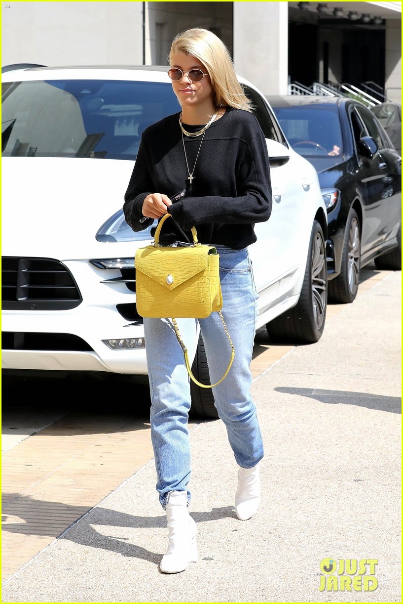 Sofia Richie & Scott Disick Team Up for Beverly Hills Shopping Trip