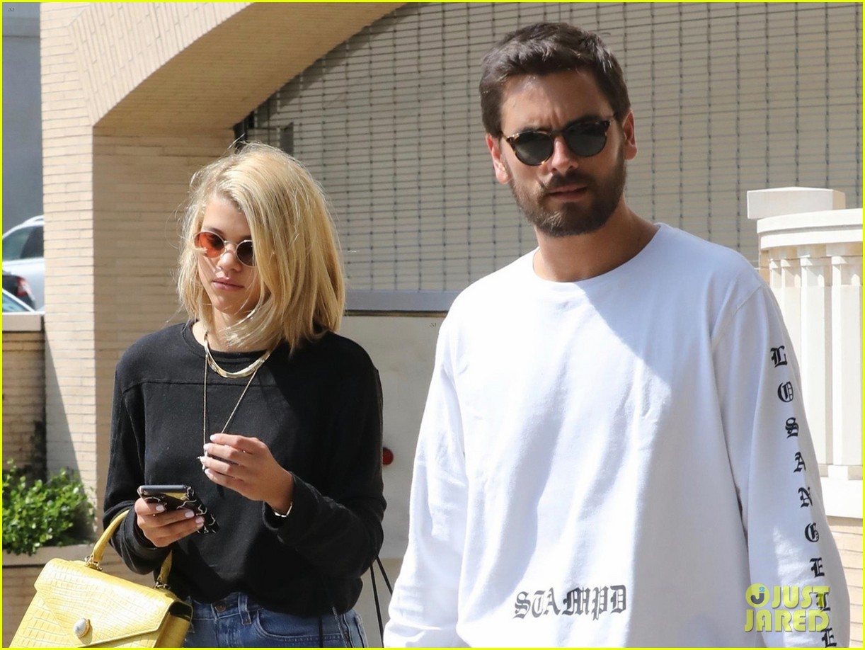 Sofia Richie & Scott Disick Team Up for Beverly Hills Shopping Trip