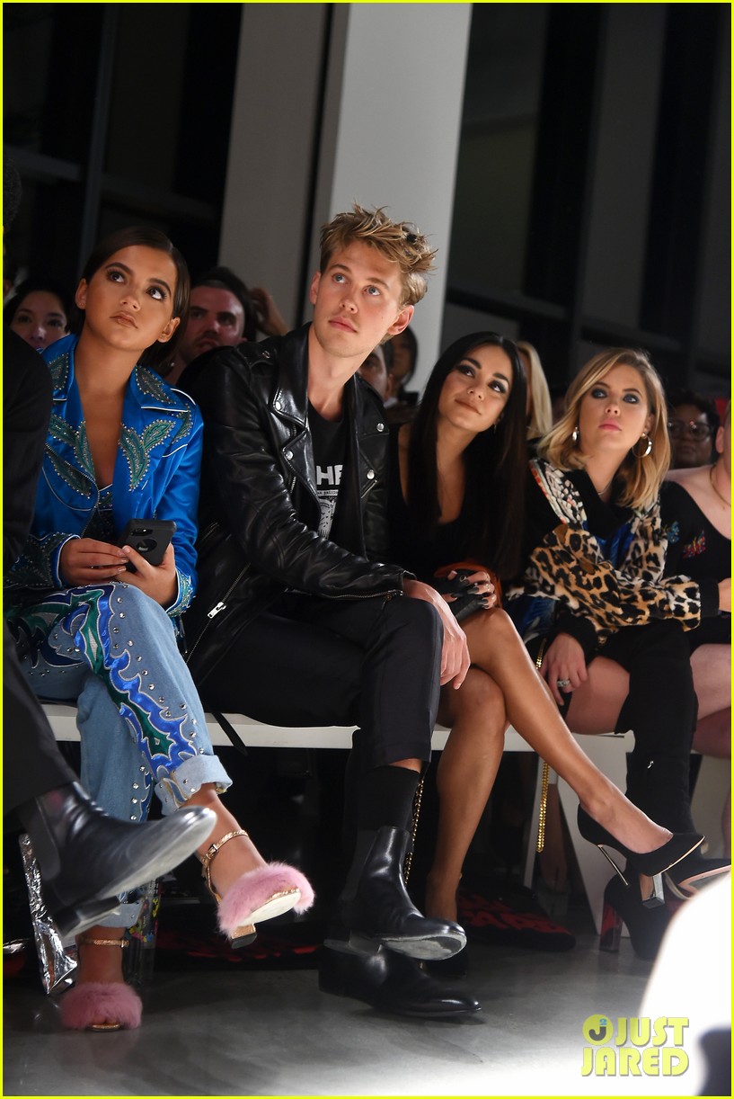 Vanessa Hudgens Sits Front Row at Fashion Week with Austin Butler!