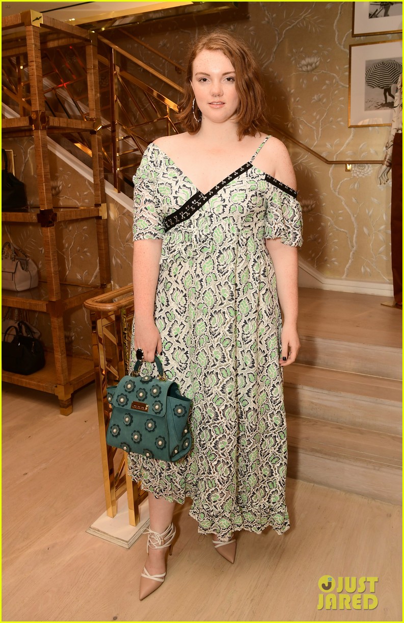 Danielle Panabaker, Alisha Boe, & Shannon Purser Team Up for Glamour x Tory Burch Event