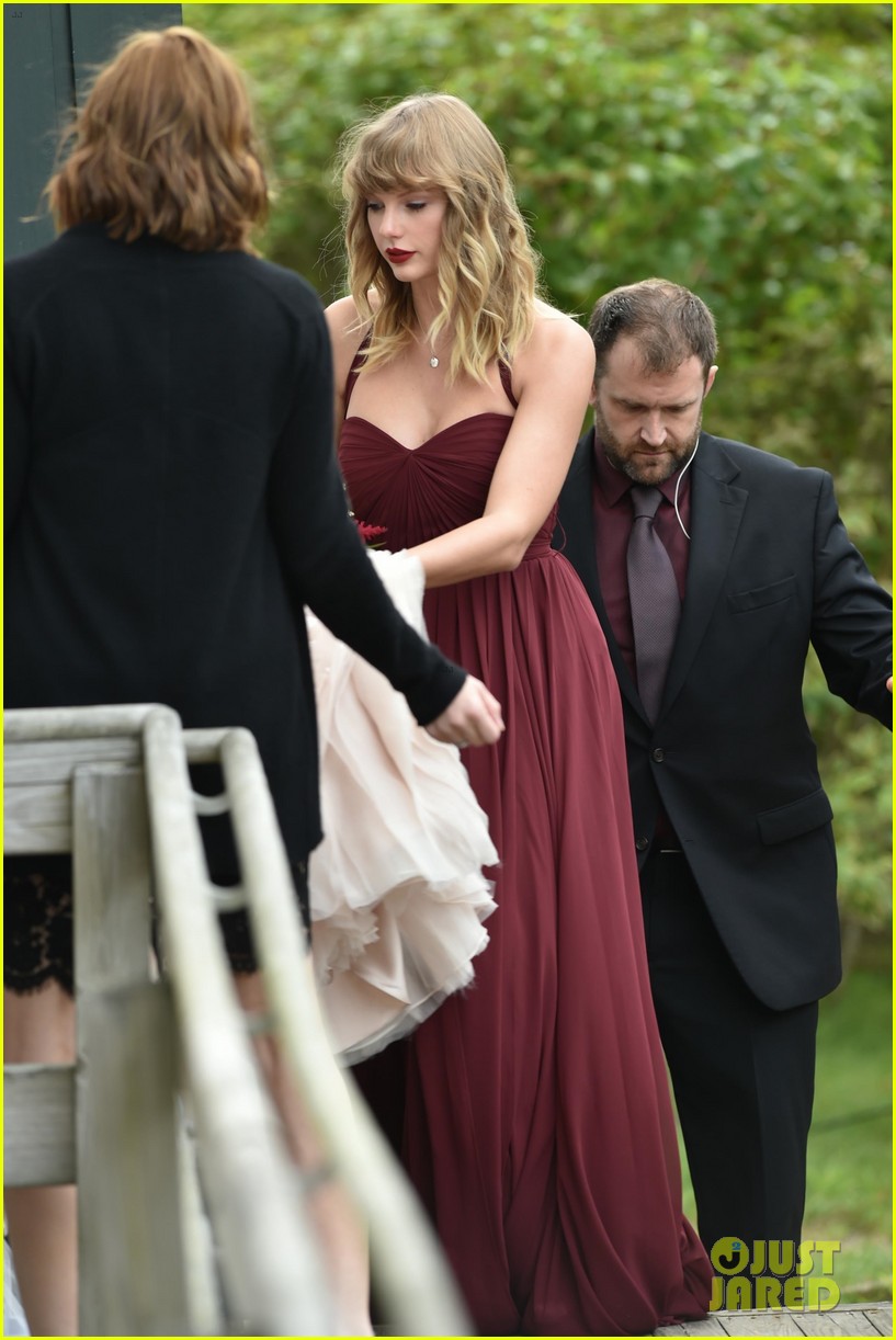 Taylor Swift Gave a Speech Involving a Bathroom at Abigail Anderson's Wedding