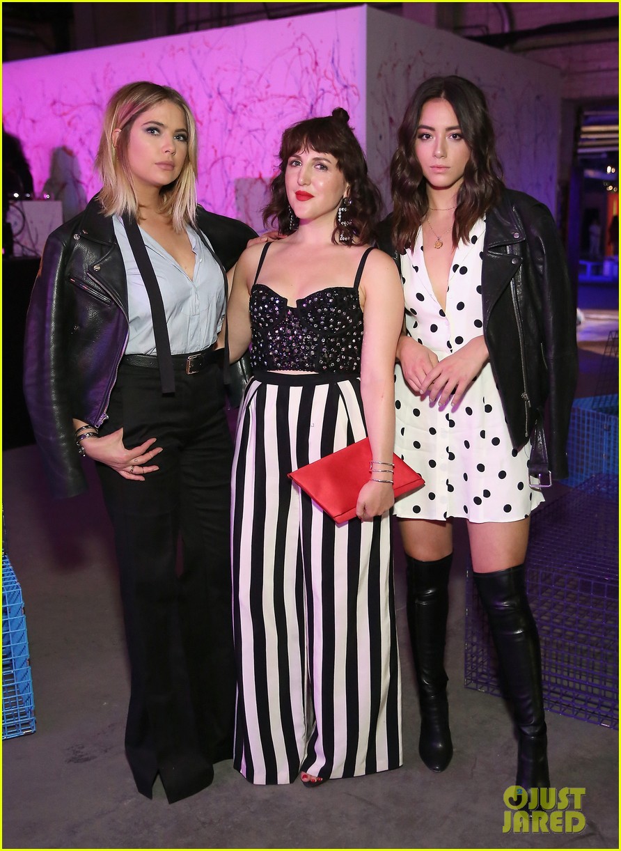 Ashley Benson & Shay Mitchell Have 'Pretty Little Liars' Reunion at Star-Studded 29Rooms Event!