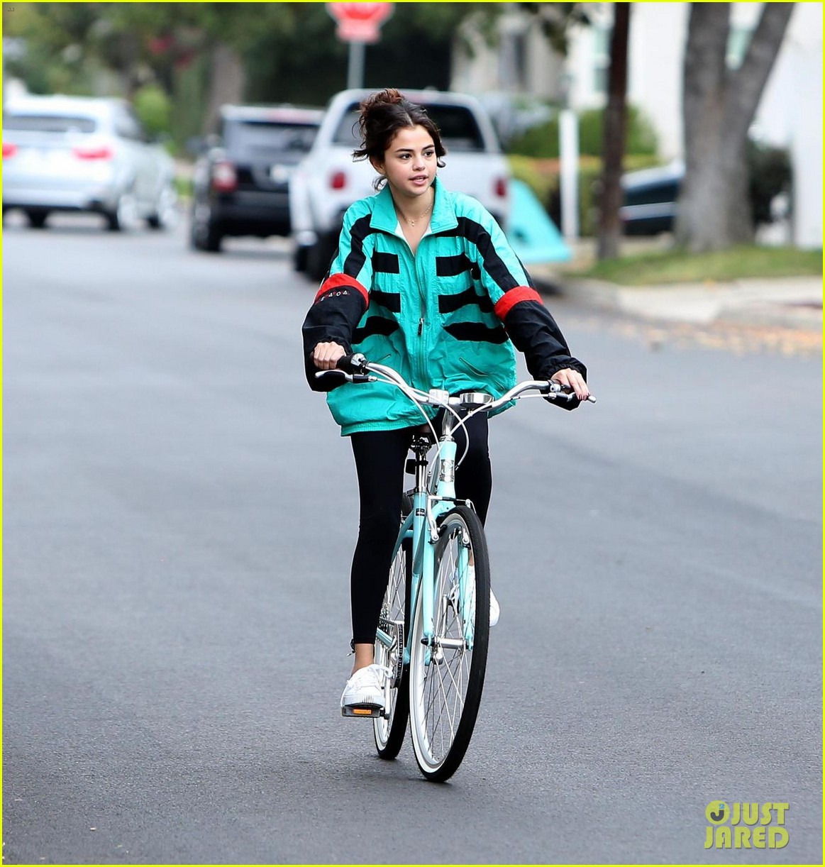 Selena Gomez Bikes Her Way Back to the '90s