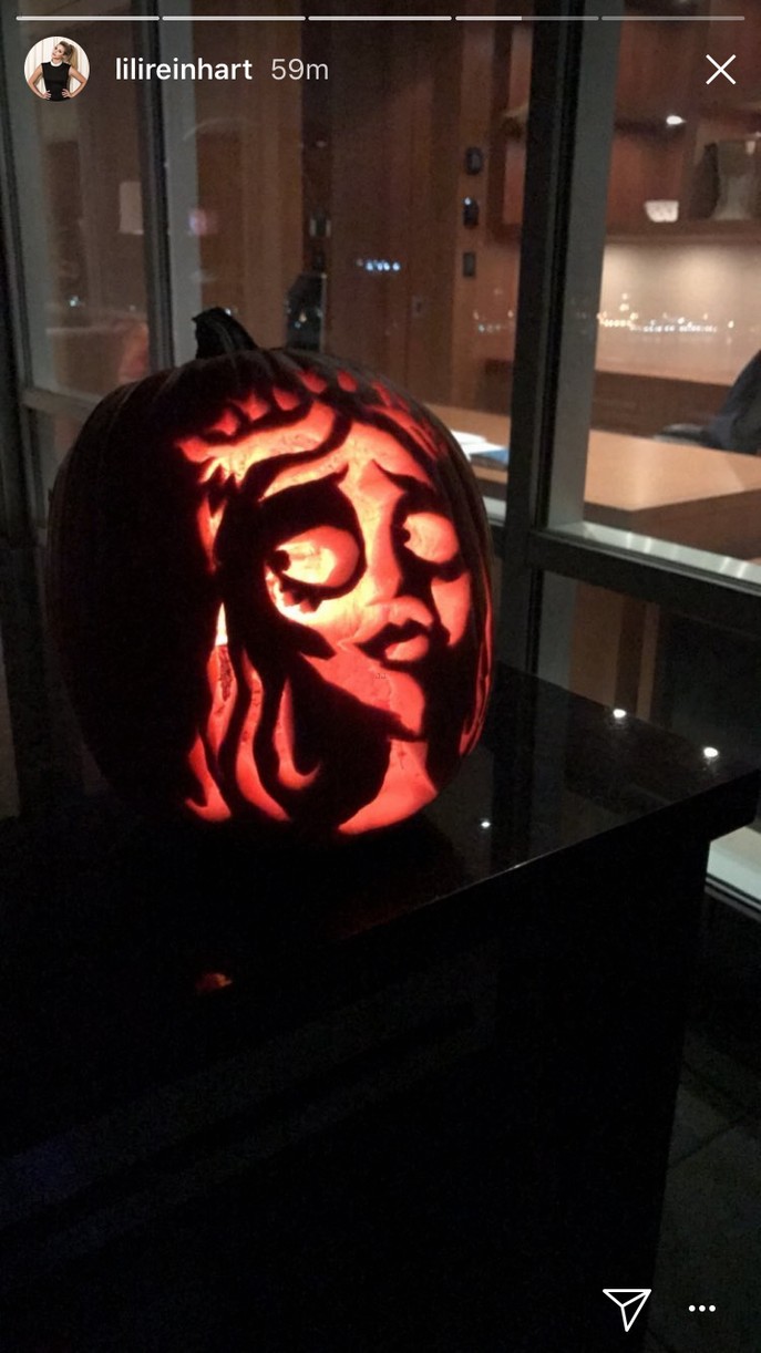 Lili Reinhart, Vanessa Morgan & 'Riverdale' Cast Have Pumpkin Carving Party