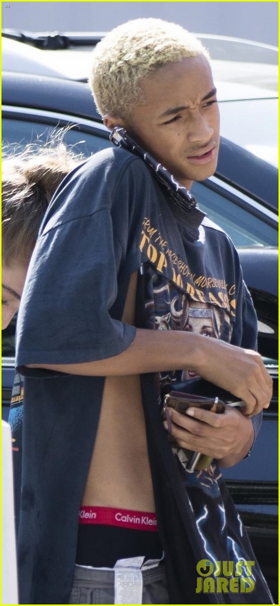 Jaden Smith & Odessa Adlon Couple Up for Low-Key Lunch