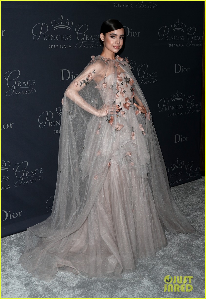 Sofia Carson, Isabela Moner & Bethany Mota Look Regal at Princess Grace Awards Gala 2017
