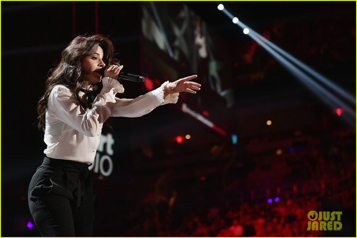 Camila Cabello Works It Out at iHeartRadio Fiesta Latina