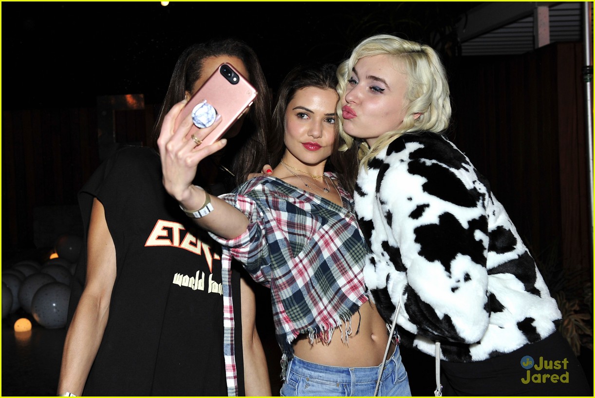 Danielle Campbell Steps Out For Forever 21's #CelebrateForever Event After Filming 'Famous in Love'