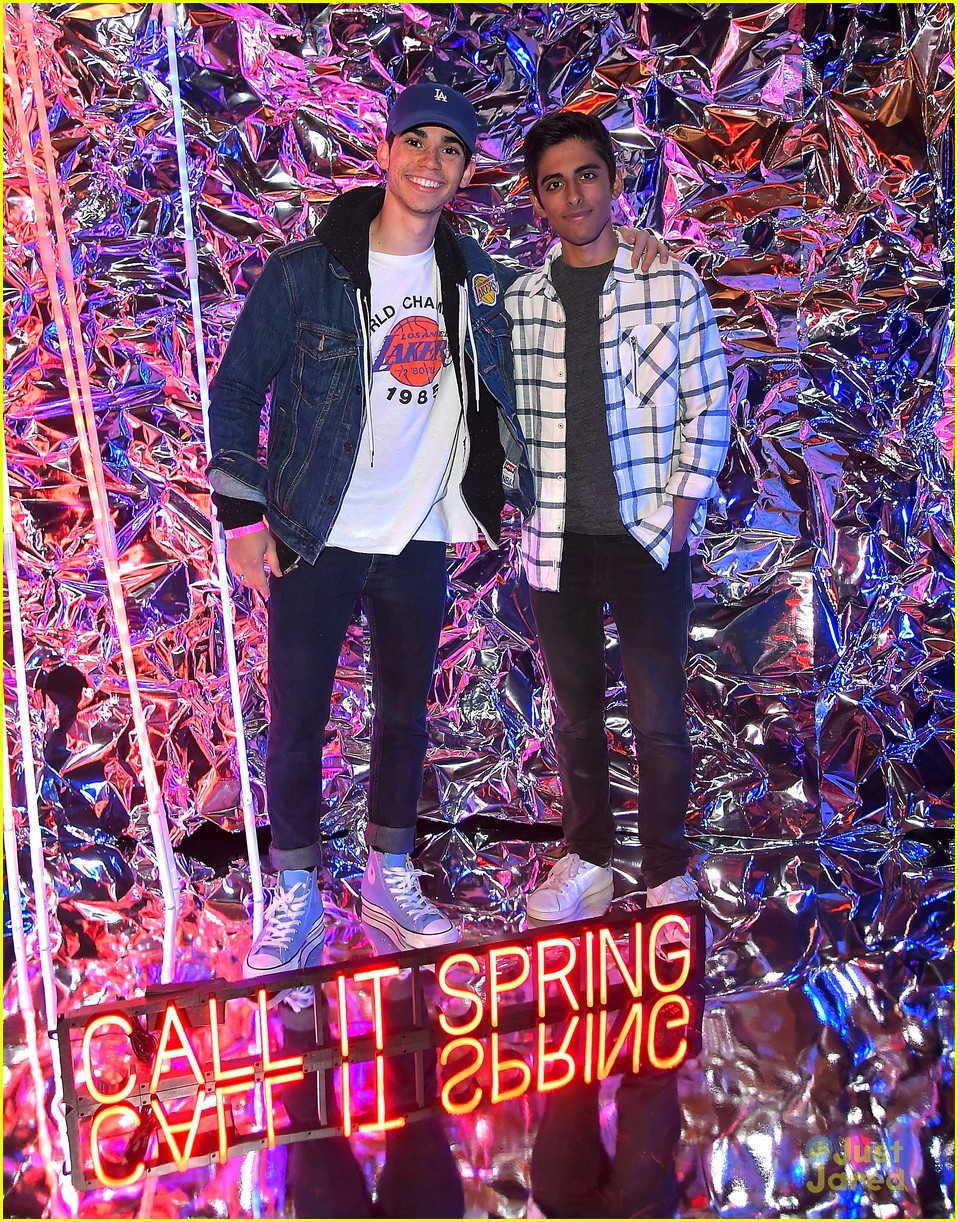 Jordyn Jones & Boyfriend Brandon Westenberg Show Lakers Pride at Call It Spring Event