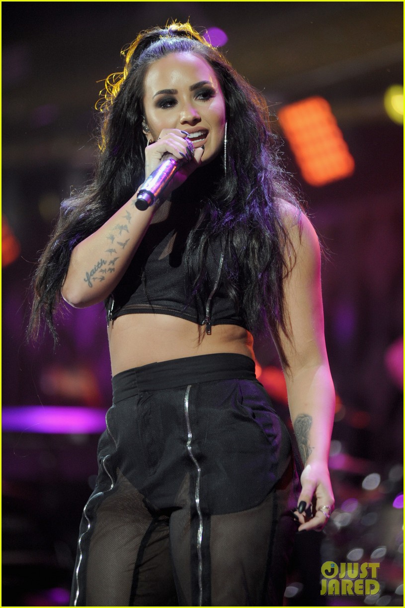 Demi Lovato & Camila Cabello Perform at 103.5 Kiss Jingle Ball 2017 - See the Pics!