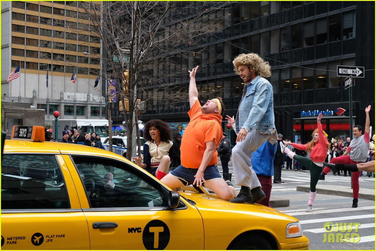 Zac Efron, Zendaya, and Hugh Jackman Team Up with James Corden in 'Crosswalk Musical'!
