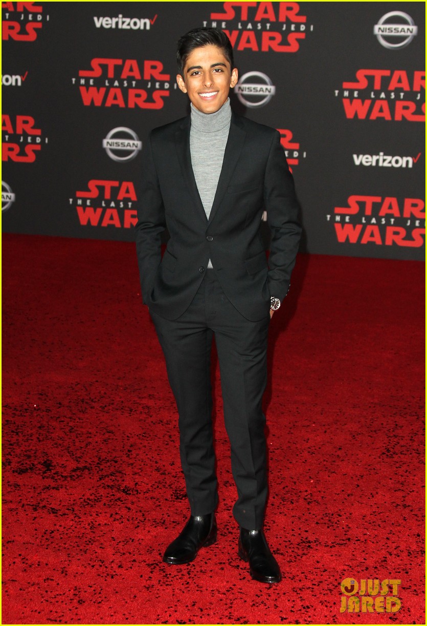 Jenna Ortega Stuns on the 'Star Wars: The Last Jedi' Red Carpet