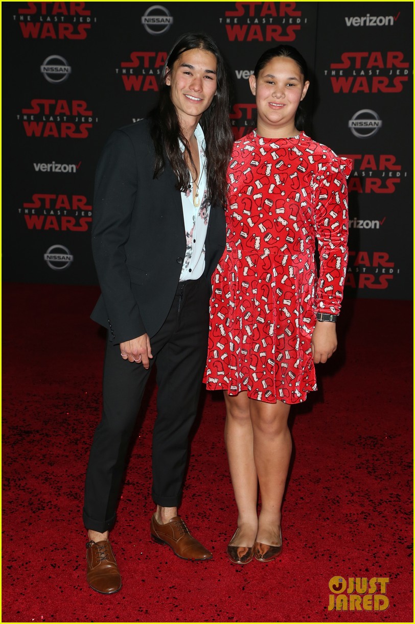 Jenna Ortega Stuns on the 'Star Wars: The Last Jedi' Red Carpet