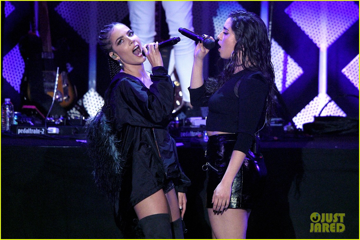 Lauren Jauregui Surprises Jingle Ball LA for 'Strangers' Performance with Halsey (Video)