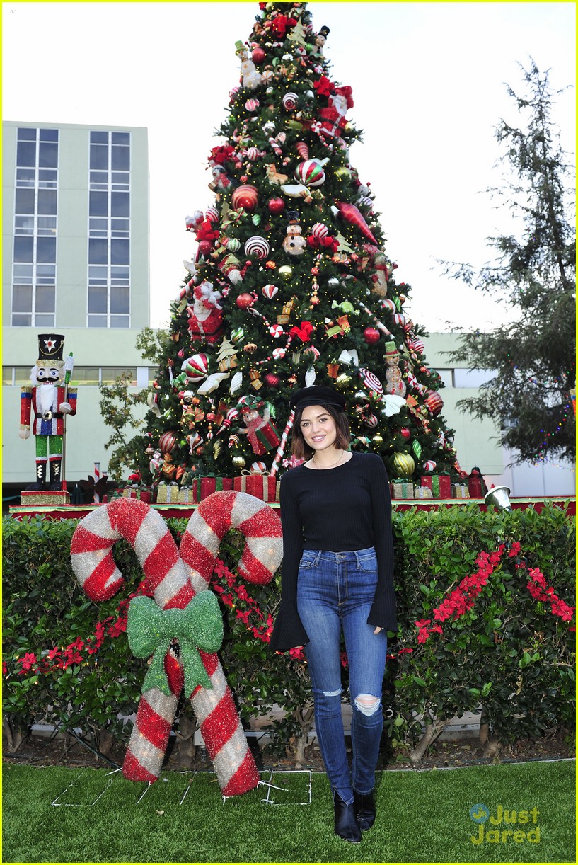 Lucy Hale Bonds With CHLA Patient Laura Over Love of French Fries