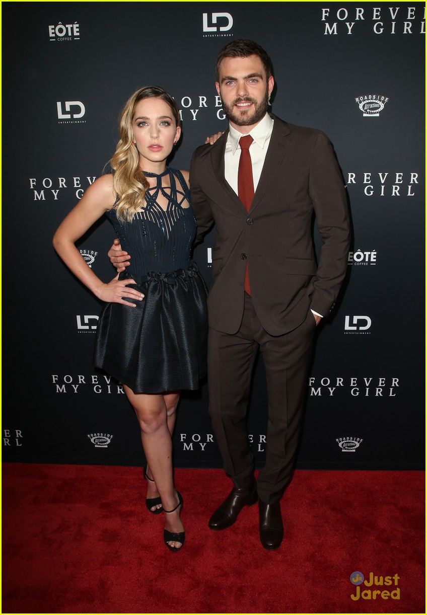 Alex Roe Suits Up For 'Forever My Girl' Premiere in LA
