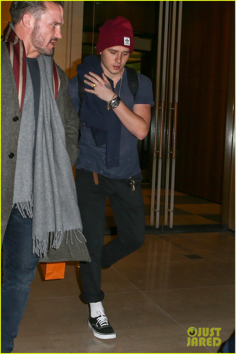 Brooklyn Beckham Steps Out in Paris During Fashion Week