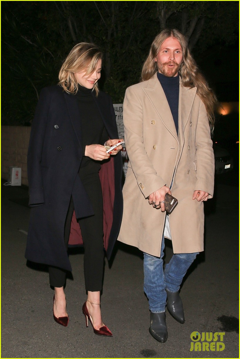 Chloe Moretz Gets Roses From Boyfriend Brooklyn Beckham Before Leaving London