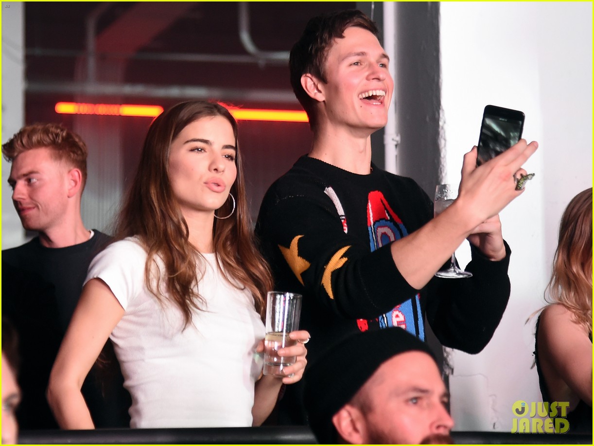 Ansel Elgort, Hailey Baldwin, & Normani Kordei Team Up for Spotify's Best New Artist Party