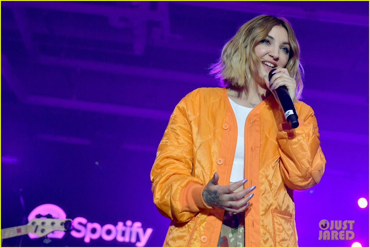 Ansel Elgort, Hailey Baldwin, & Normani Kordei Team Up for Spotify's Best New Artist Party